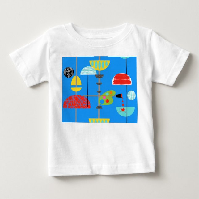 Pour Bébé T-shirt art minimaliste moderne (Devant)