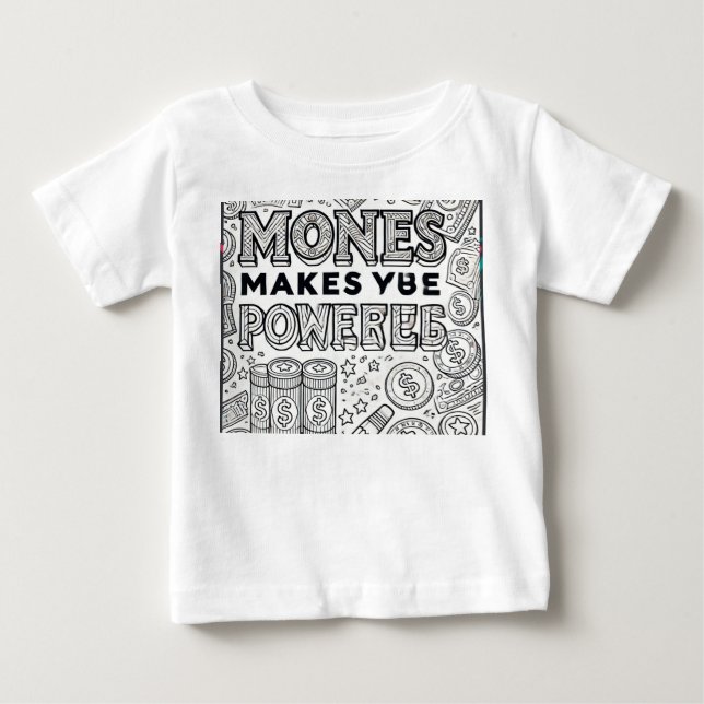 Pour Bébé T-shirt avec image de lapin (Devant)