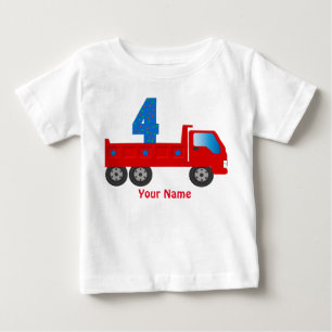 Pour Bébé T-shirt avec numéro 4