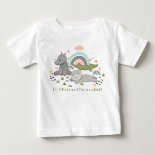 Pour Bébé T-shirt avec une jolie illustration