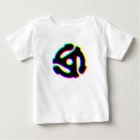 T-shirt Baby Adaptateur de disque 45 tr/min