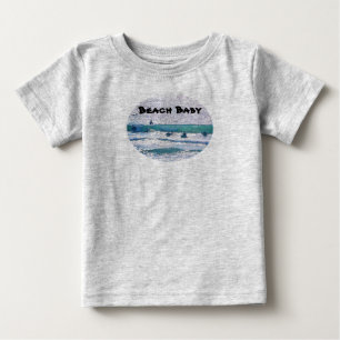 Pour Bébé T-shirt Baby Baby Hang Ten Surfer