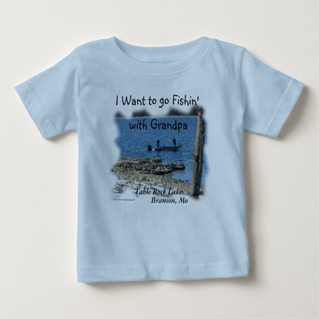 Pour Bébé T-shirt Baby Boy 2338 Table Rock Lake-personnalise (Devant)