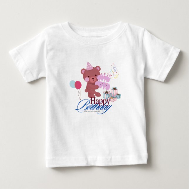 Pour Bébé T-shirt Baby Fine Jersey (Devant)