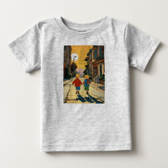Pour Bébé T-shirt Baby Fine Jersey (Devant)