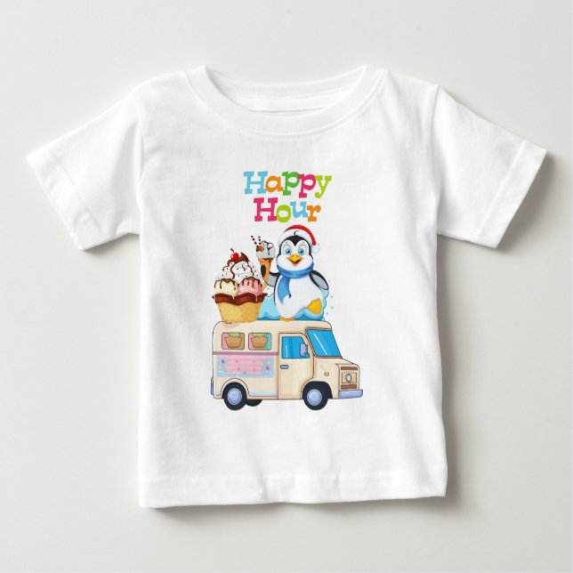 Pour Bébé T-shirt Baby Fine Jersey (Devant)