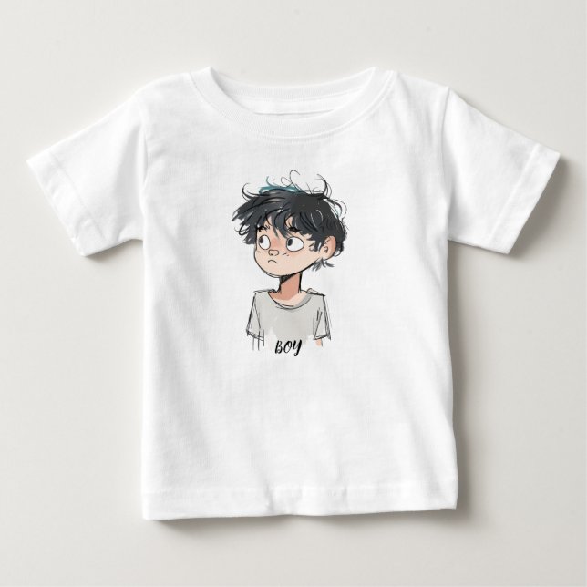 Pour Bébé T-shirt Baby Fine Jersey (Devant)