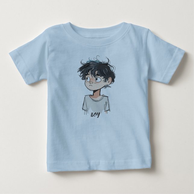 Pour Bébé T-shirt Baby Fine Jersey (Devant)