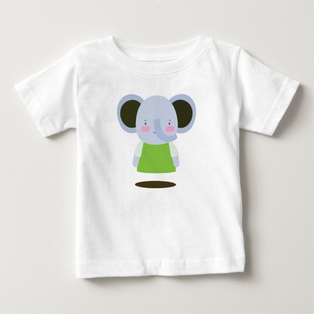 Pour Bébé T-shirt Baby Fine Jersey (Devant)