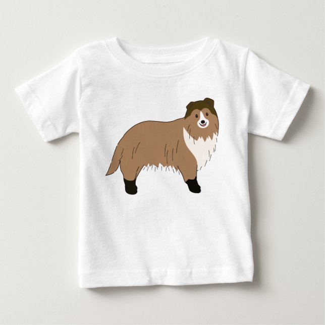 Pour Bébé T-shirt Baby Fine Jersey (Devant)