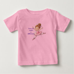Pour Bébé T-Shirt Ballerine Espoir