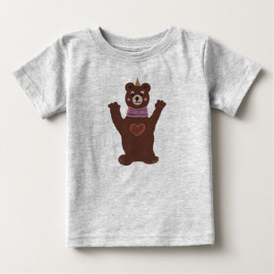 Pour Bébé T-shirt Bear Baby Fine Jersey