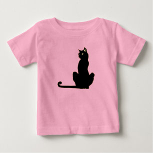 Pour Bébé T-Shirt bébé/tout-petit Chat Noir