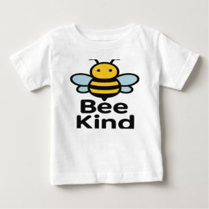 Pour Bébé T-shirt Bee Kind Cute Bee Graphique de citation