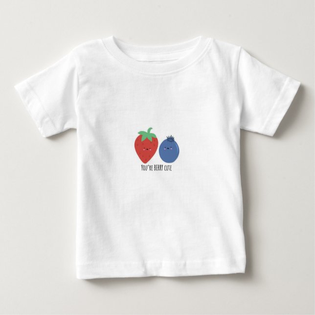 Pour Bébé T-shirt Berry Cute (Devant)