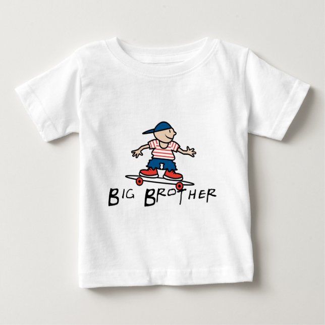 Pour Bébé T-shirt Big Brother (Devant)