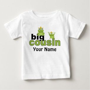 Pour Bébé T-shirt Big Cousin Frog