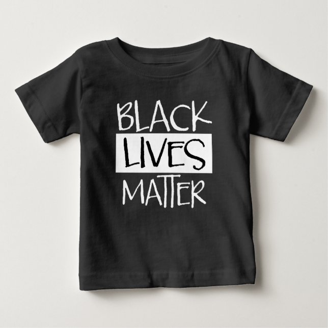 Pour Bébé T-shirt Black Lives Matter (Devant)