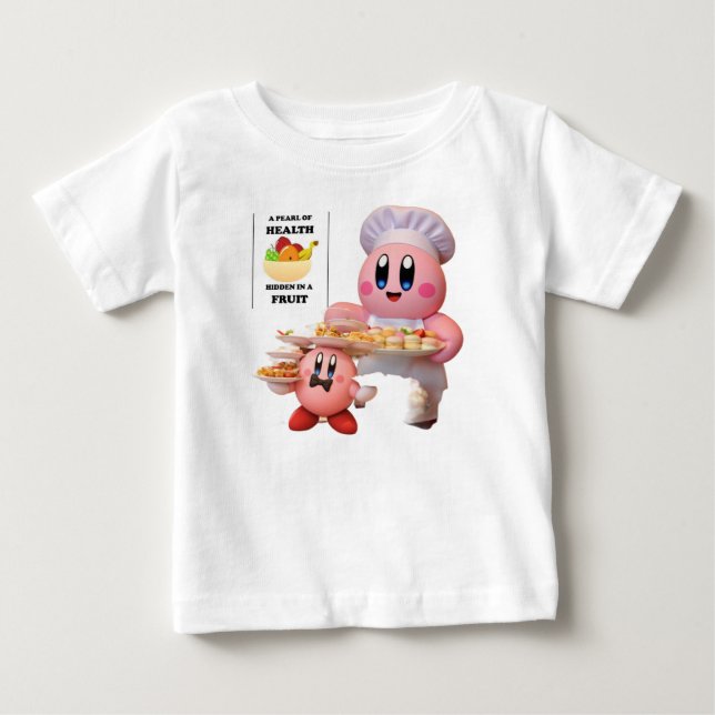 Pour Bébé T-Shirt Bon Matin Sain (Devant)