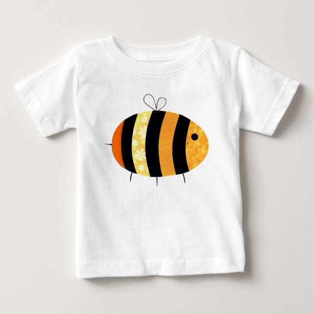 Pour Bébé T-shirt 'Busy, Busy Bumblebee' (Devant)