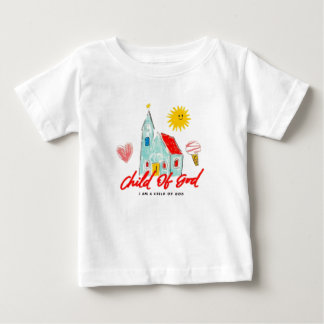 Pour Bébé T-Shirt Chrétien Je Suis un Enfant de Dieu | Foi &