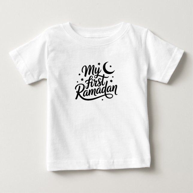 Pour Bébé T-Shirt Citation Inspirante Ramadan (Devant)