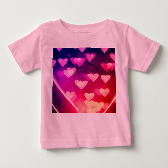 Pour Bébé T-shirt Coeurs cassés (Devant)