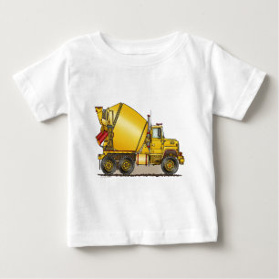 Pour Bébé T-shirt concret de nourrisson de camion