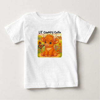 Pour Bébé T-shirt Country Cutie