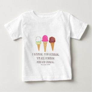 Pour Bébé T-shirt crème glacée