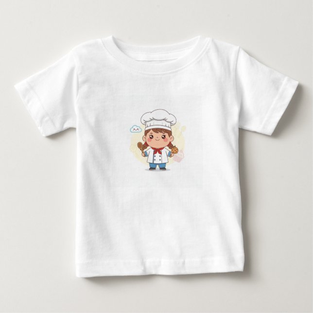 Pour Bébé T-Shirt Cute Kids  (Devant)