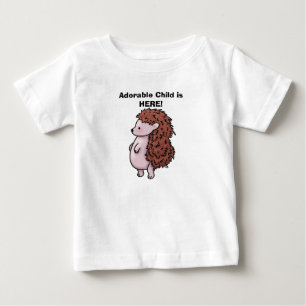 Pour Bébé T-Shirt Cute Kid's Hedgehog Design