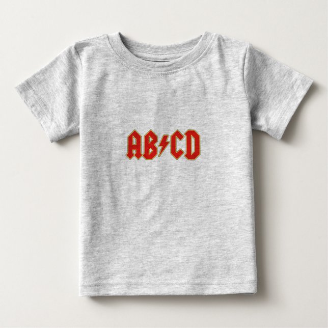 Pour Bébé T-shirt d'Ab/Cd (Devant)