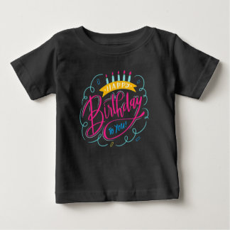 Pour Bébé T-shirt d'anniversaire