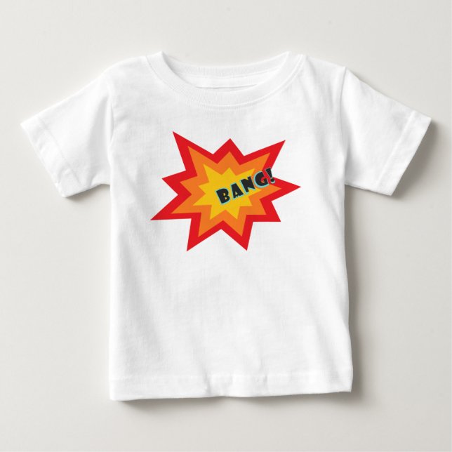 Pour Bébé T-shirt de bande dessinée (Devant)