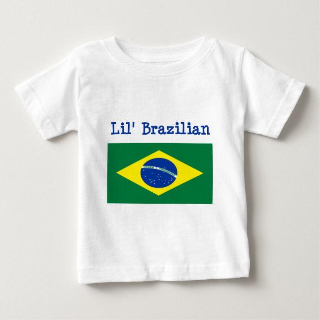 Pour Bébé T-shirt de Brésilien de Lil (Devant)