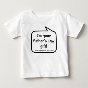 Pour Bébé T-shirt de cadeau de fête des pères