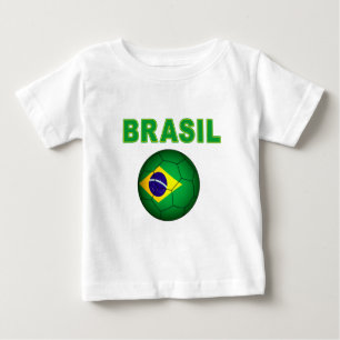 Pour Bébé T-shirt de coupe du monde du Brésil
