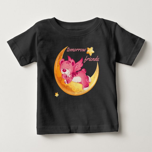 Pour Bébé T-shirt de demain amis (Devant)