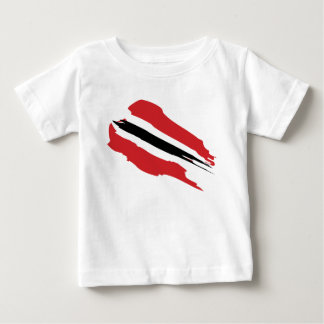 Pour Bébé T-shirt de drapeau de Trinbago (nourrisson)