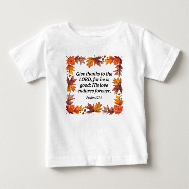 Pour Bébé T-Shirt de grâce et de grâce (Devant)