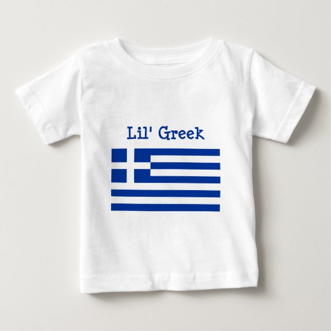 Pour Bébé T-shirt de Grec de Lil (Devant)