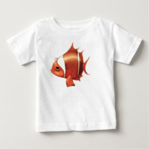 Pour Bébé T-shirt de Guppie de poisson rouge