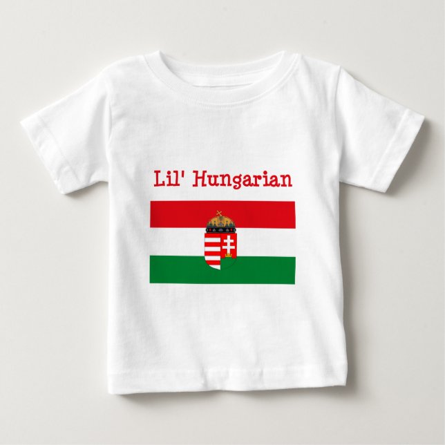 Pour Bébé T-shirt de Hongrois de Lil (Devant)