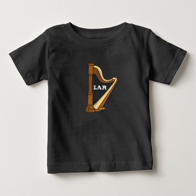Pour Bébé T-shirt de la harpe LAR (Devant)