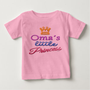 Pour Bébé T-shirt de la petite princesse de Oma Baby Toddler