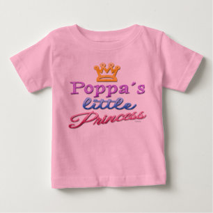 Pour Bébé T-Shirt de la petite princesse de Poppa