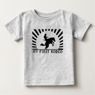 Pour Bébé T-Shirt de la première participation au rodéo d'an