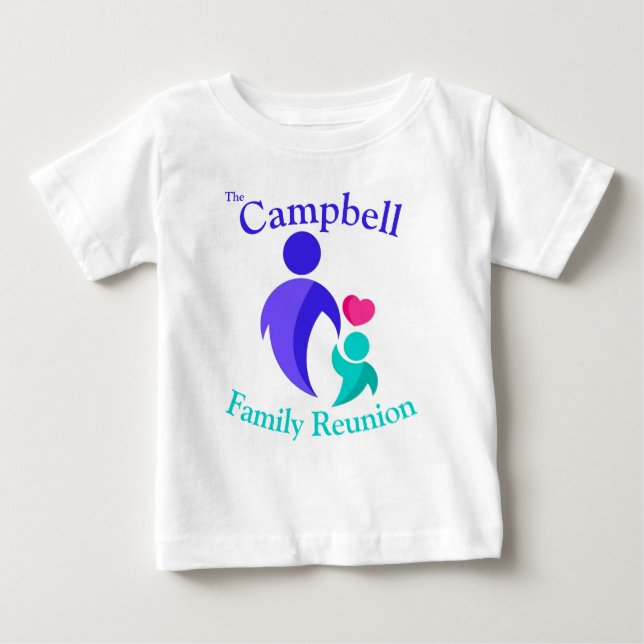 Pour Bébé T-shirt de la réunion familiale (Devant)