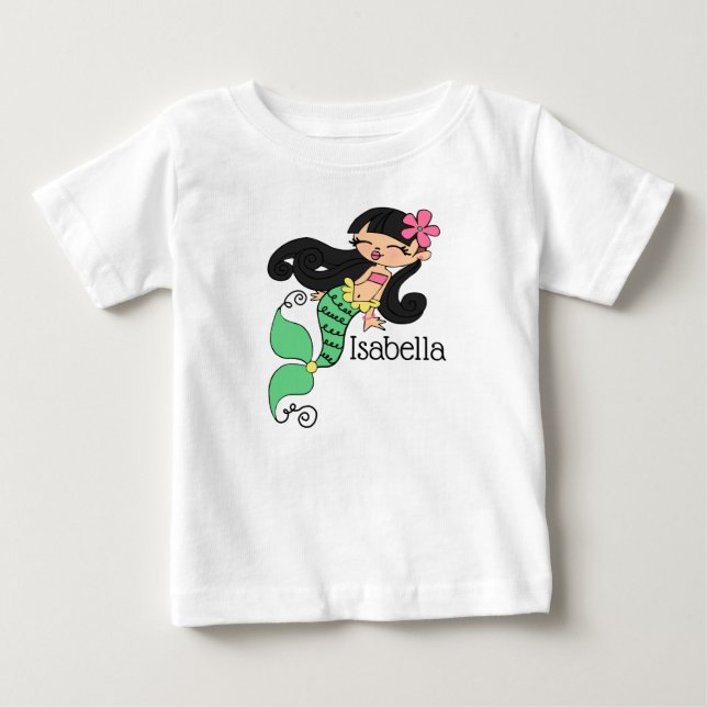 Pour Bébé T-shirt de la sirène (Devant)